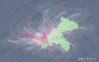“網紅”重慶的人口引力圈