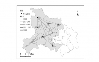 基于聯(lián)通位置大數(shù)據(jù)的武漢城市圈和鄂西生態(tài)圈的人口流動評價